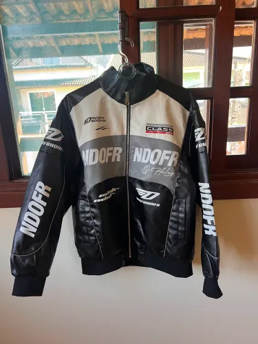 Jaqueta Motoqueiro de Couro