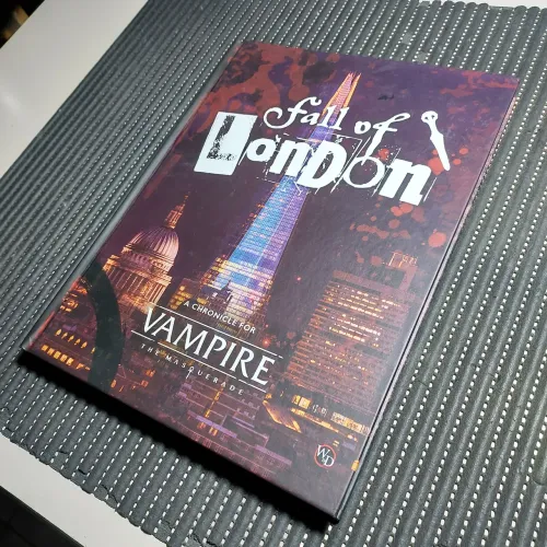 Livro RPG Vampire: The Masquerade V5 Fall of London em Inglês