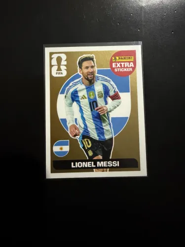 Figurinha do messi legend 2026