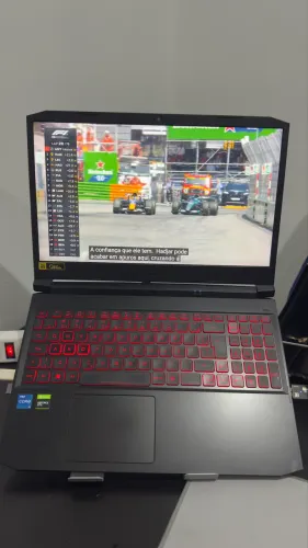 Notebook Gamer Acer Nitro 5 i5 11400H GTX 1650 24GB RAM SSD 1TB + HD 1TB 144Hz