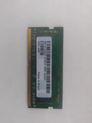 Placas de Memória RAM DDR4 8gb