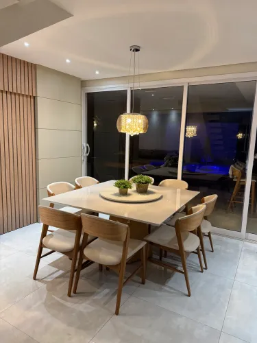 Lustre para mesa de jantar