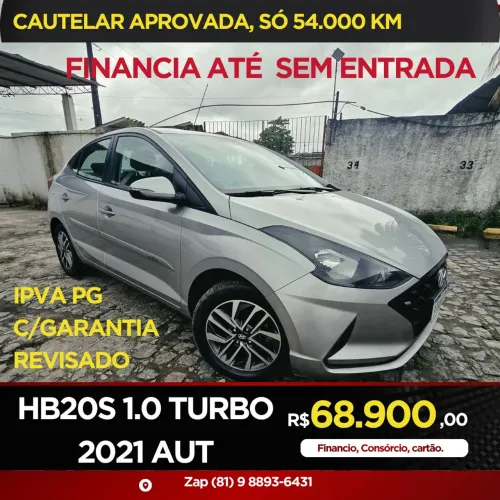 Hyundai HB20S Evolution 1.0 TB Flex 12V AUT 2021