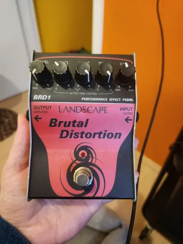Pedal de distorção landescape