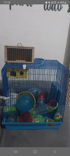 Gaiola para hamister 