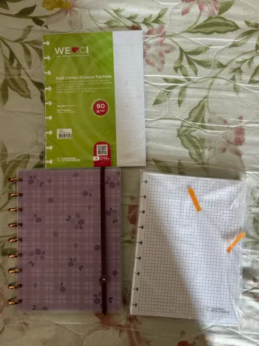 Caderno de discos Disko Tamanho M + 150 folhas de refil