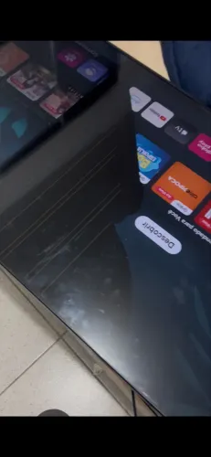 Tv Samsung com a tela quebrada 5 meses de comprada e com nota fiscal 