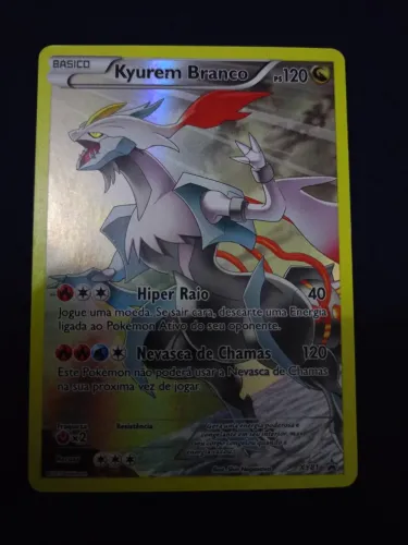 Carta Pokémon Kyurem Branco XY81 Promo