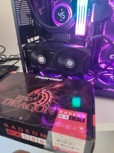 Placa de video Rx 580 8gb RedDragon