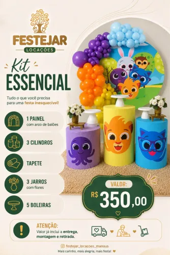 Aluguel de decoração aniversário 