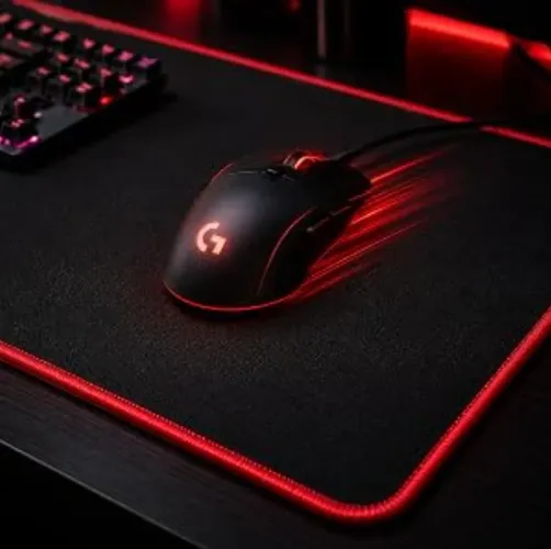 Mouse Pad Gamer Grande 80x30cm( Preto).