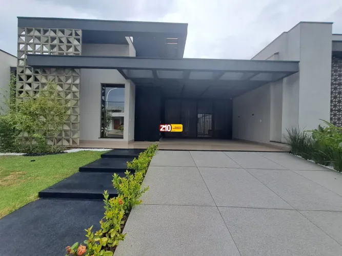 LINDA CASA TÉRREA A VENDA COM 03 SUÍTES E PISCINA EM CONDOMÍNIO FECHADO - DONA MARIA JOSÉ 
