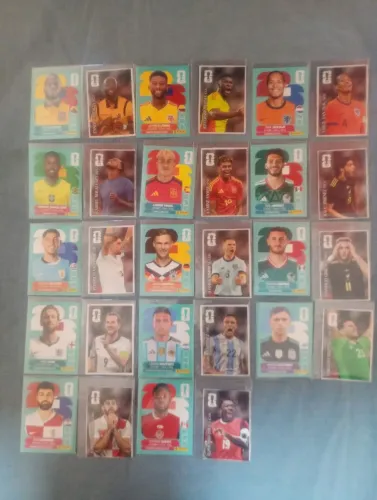 Figurinhas Coca Cola da Copa