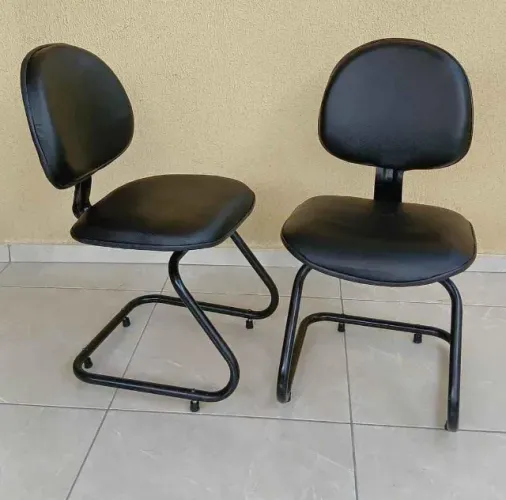 Cadeira escritorio fixa atendimento 