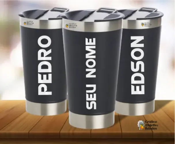 Copo Térmico Personalizado com Logomarca ou Nome