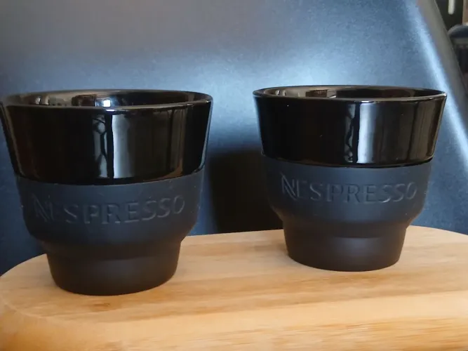 02 Xícaras Nespresso Touch Espresso 80ml