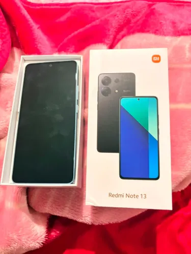Xiaomi Redmi Note 13 256GB Azul - Completo na Caixa + Película e Capinha