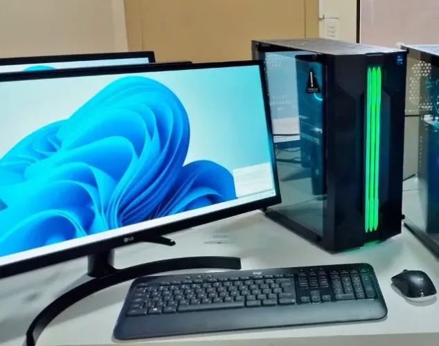 PC Core I5 12a Ger / RTX 3050 8GB / 32GB RAM / SSD 1TB / Monitor LG UltraWide 26"