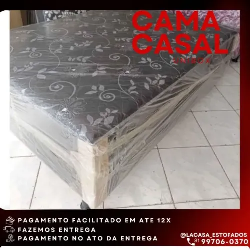 Cama Box Casal - Direto do fabricante