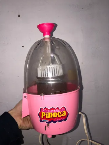 Fabriquinha de Pipoca da Eliana Glasslite Vintage - Na Caixa e Completa