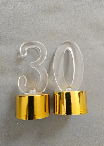 Mini Luminárias temáticas - 30 anos - Aniversário