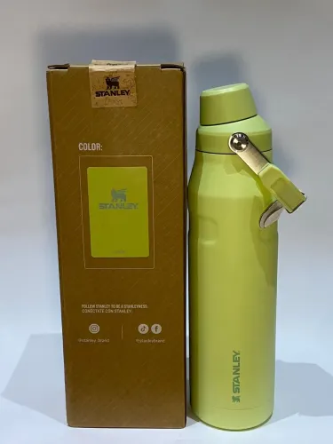 Garrafa Térmica Stanley Aero Iceflow Fast Low Lid 1,1L - Citron
