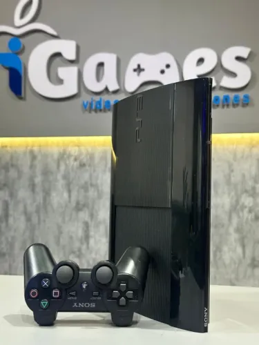 Ps3 Super Slim + Vários Jogos - Garantia Completa | Loja Física iGames