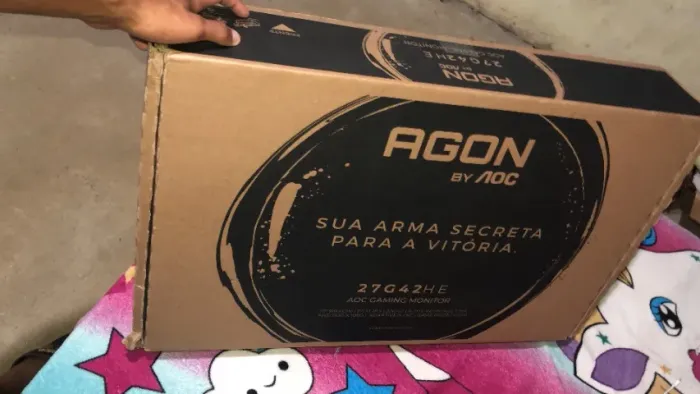 Monitor Gamer LACRADO AOC AGON G42 27" 200Hz 0,3ms IPS HDR10 NVIDIA G-Sync 27G42HE