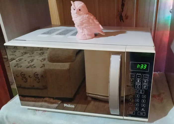 Vendo Micro-ondas espelhado estado de novo)