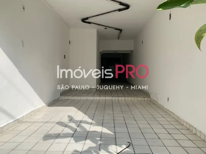 Ponto comercial na Av. Indianópolis com 220m² perto do metrô