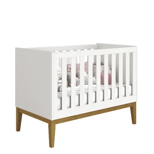 Berço/Mini Cama + Colchão Ortobom