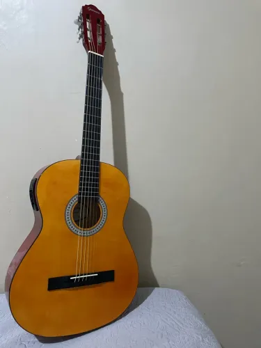 Violão giannini + case