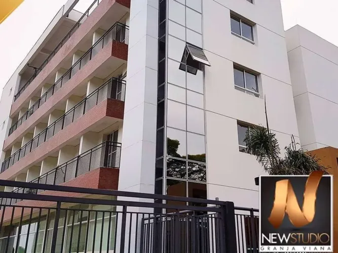 New Studio - Studio com 1 dormitório para alugar, 28 m² por R$ 2.900/mês - Granja Viana -