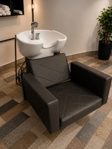 Lavatório de coluna Quilted Diamond