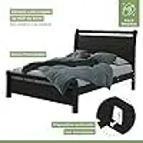 Cama Casal Reali Padrão Casal MDF
