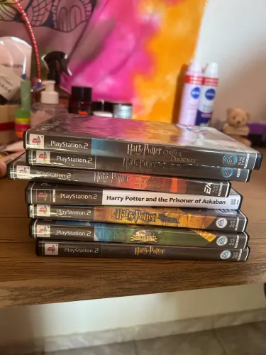 Coleção de jogos do Harry potter