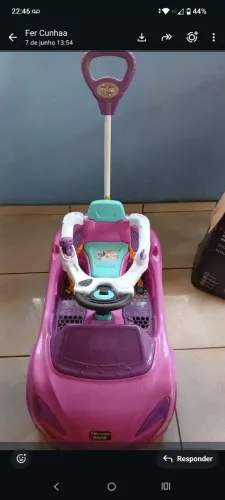 Carrinho de passeio menina