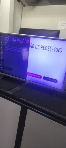 TV LG com problema em conectar wifi