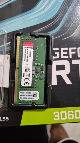 memória RAM ddr5 8gb notebook
