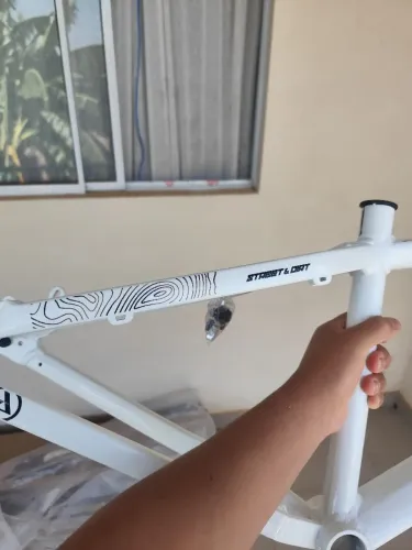 Quadro de bicicleta absolute brutos 