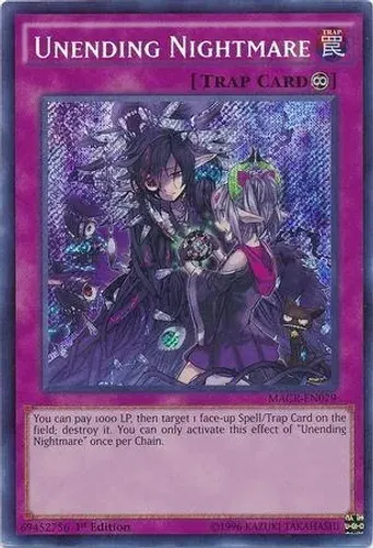 Yugioh!!! Unending Nightmare MACR-PT079 Secret Rare