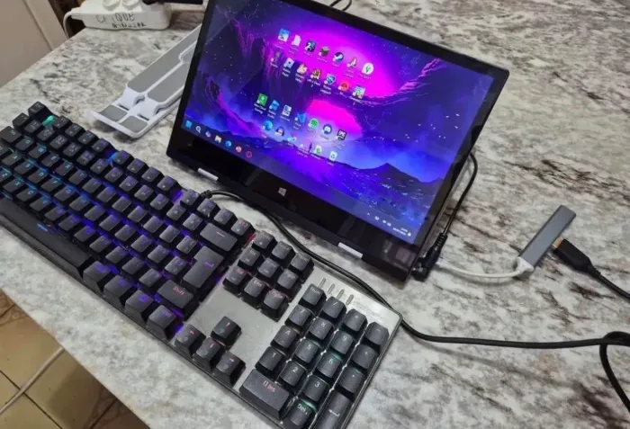 Notebook touchscreen 360