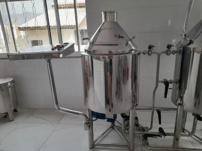 Sala de Brassagem Tribloco