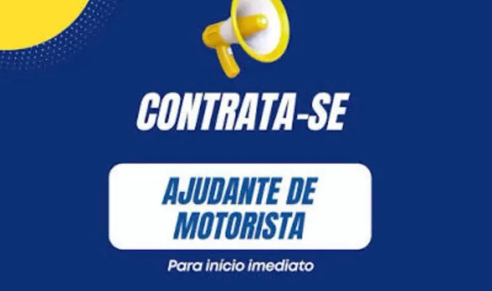 Ajudante de caminhão /pra material de construção