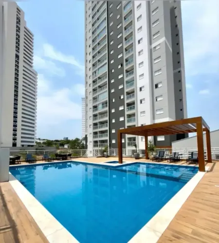 APARTAMENTO 2 QUARTOS 1 SUÍTE, MOBILIADO, ED. RES. VALENTINA, AO LADO ASSEMBLEIA E PARQ DA