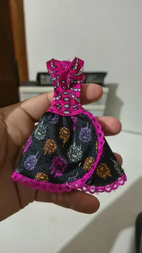 Monster High peça reposição vestido Skelitta