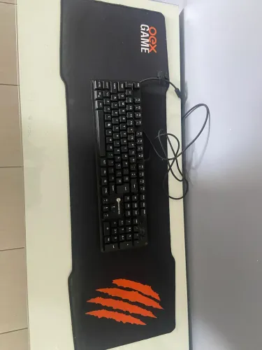 Kit Gamer: Teclado Mecânico GoldenTec + Mouse Pad Oex Gamer