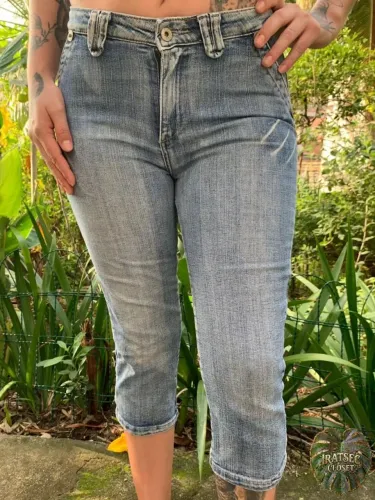 Bermuda Jeans - Estilo Capri