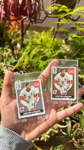 Kit Jude Bellingham Ouro + Prata Extra Sticker Panini Copa 2026