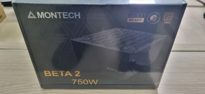 Nova lacrada - Fonte Gamer Montech 750W 80 plus bronze